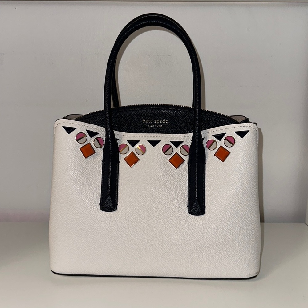 kate spade medium Margaux satchel crossbody EUC
